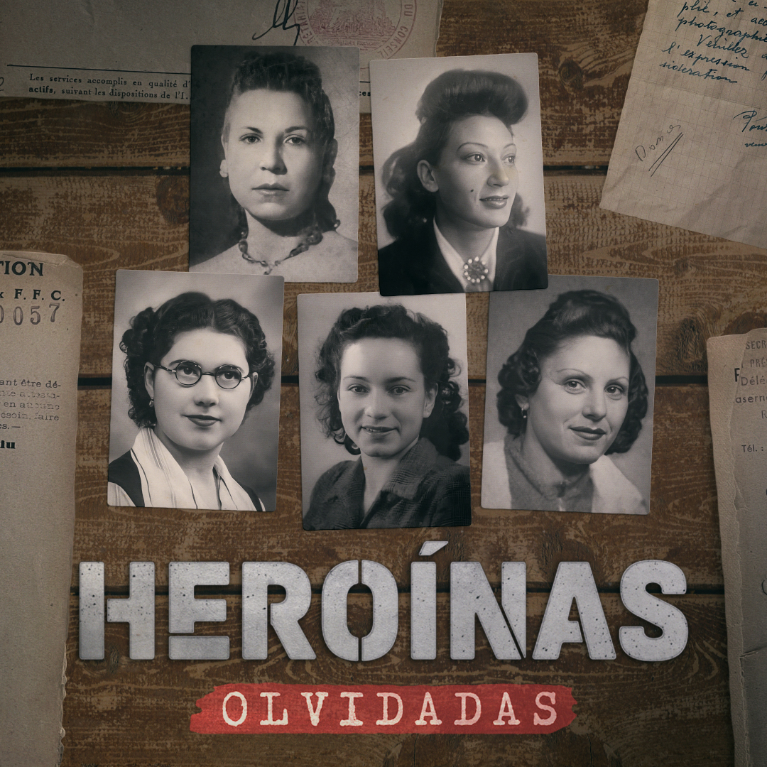 Esta noche a las 21.10 en <a href="/la2_tve/">La 2</a> 'HEROÍNAS OLVIDADAS', el documental sobre las mujeres que combatieron en la II GM. Yo trabajé haciendo el grafismo. Gracias al director Pedro Callejas y a Tesela Producciones ¡No os lo perdáis!