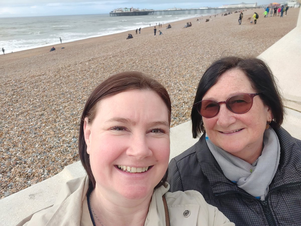 crystaltiddles1's tweet photo. Having a lovely time in Brighton with mummy off for food soon then off to see neighbours celebration tour. #neighbourscelebrationtour https://t.co/tRlXAPxmQO