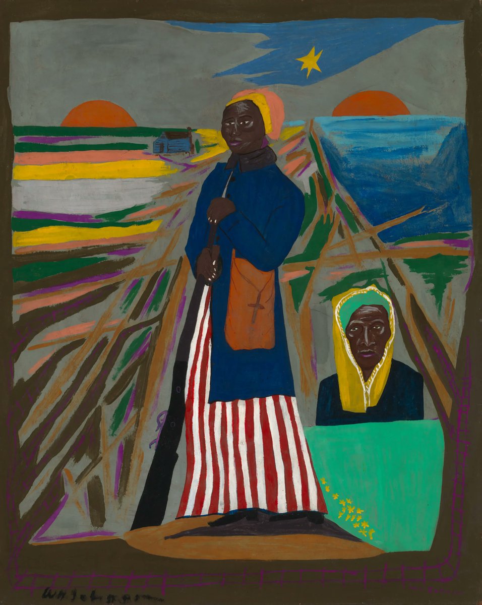 HARRIET TUBMAN, William H. Johnson, circa 1945