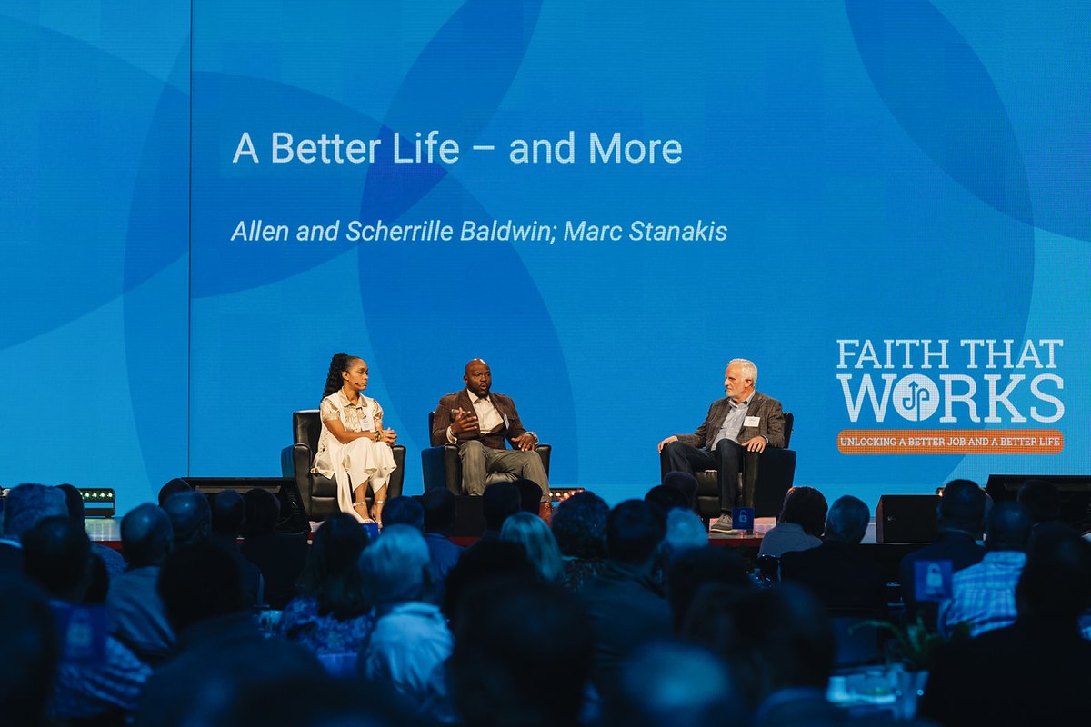 We appreciate the many friends who spent time with us this week at our annual Faith that Works breakfast. As Melissa Morris said, "It was the most inspiring hour of our week!" We hope you were uplifted as you heard about the impact of Jobs Partnership on our community!