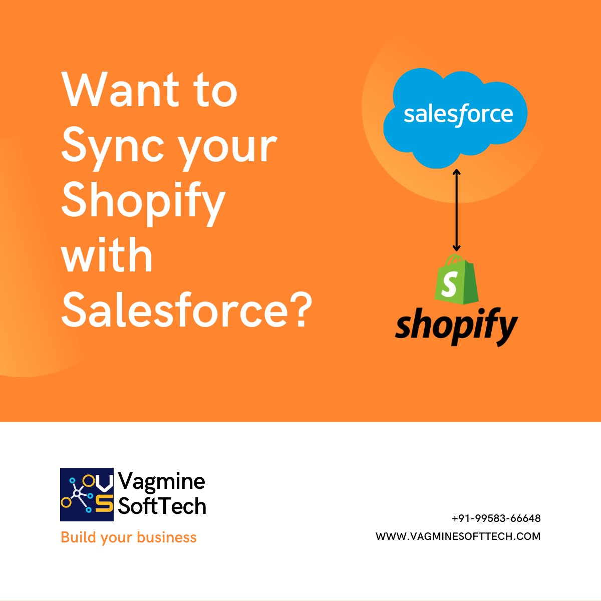 If you are running your e-commerce business and want to sync your e-commerce data with Salesforce. Connect us to sync your data with Salesforce.

#salesforce #salesforceohana #trailblazercommunity #business #data #shopify #vagminesofttech #vagminecloud #salesforceconsulting