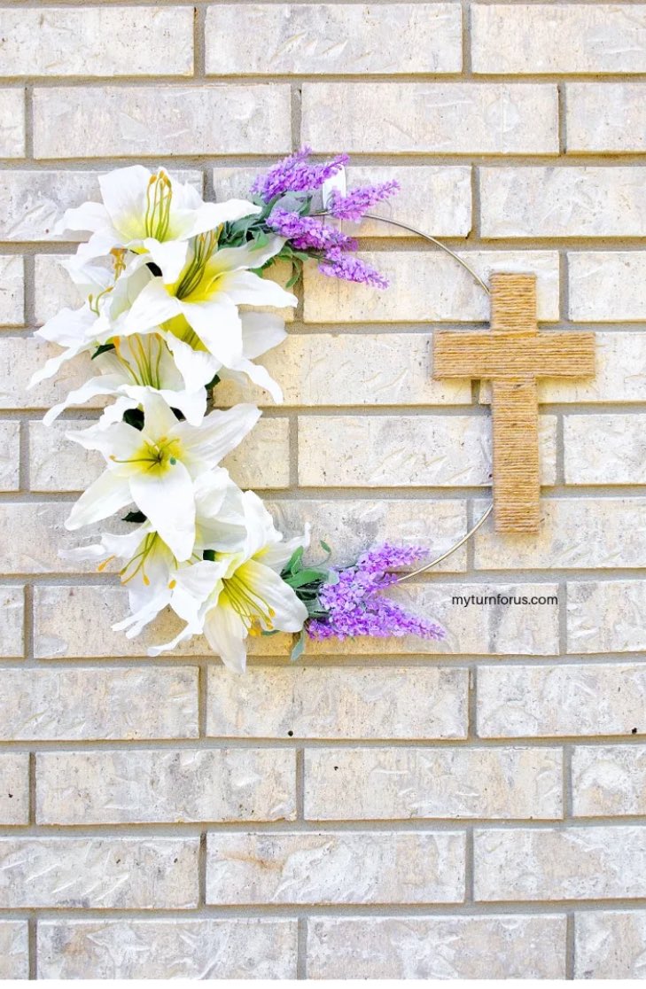 EvelynMyTurn4us's tweet photo. You can display this Religious Easter Wreath on your front door this Easter. Using our easy DIY instructions. #Easter #Easter2023 #EasterWreath
Recipe>>> https://t.co/ANTHAp0Cx0
#EasterCross #religious https://t.co/kzX4JPscS6