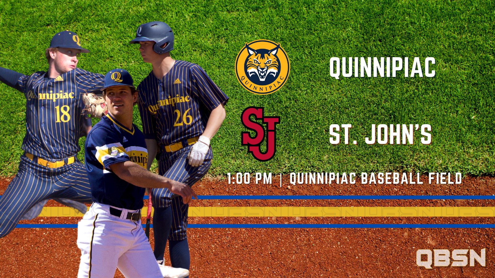Quinnipiac Bobcats Sports Network on Twitter "BASE It’s GAME DAY as