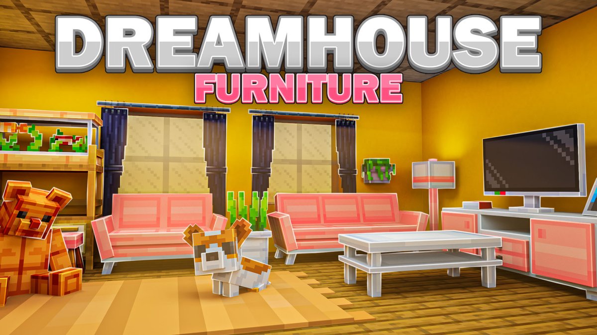 Decorate Your House and the whole city! Have fun with your friends by showing your super cute house!

+ Over 264 Furniture Variations!
+ Car, Scooter and Helicopter!
+ New Cats and Dogs!
+ Beautiful City

→minecraft.net/en-us/marketpl…