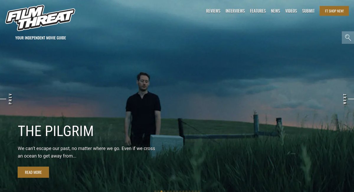 FilmThreat's tweet image. “…been enlisted to help scatter his mother’s ashes back at her family home.” Sumner Forbes undertakes the journey of The Pilgrim.
filmthreat.com/reviews/the-pi… #SupportIndieFilm #ThePilgrim #Drama