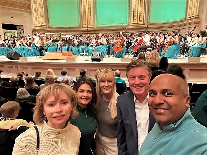A transformative performance by <a href="/cboiofficial/">PeaceProms</a>
 &amp; @gregbeardsell at Carnegie Hall last night! A pleasure to be immersed in an electric mix of music and song to promote peace. From #U2 to Mise Erie, Bravo! With <a href="/sree/">Sree Sreenivasan (Bsky ·Threads: @sreenet)</a> <a href="/malachybrowne/">Malachy Browne</a> &amp; friends.