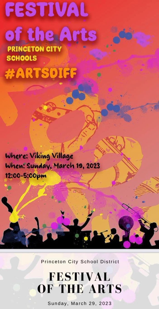 VikeMusicBoostr's tweet photo. Are you ready for the annual Festival of the Arts tomorrow? Click here for the program; 
https://t.co/rFxF83VeWt https://t.co/h9woxz5LtN