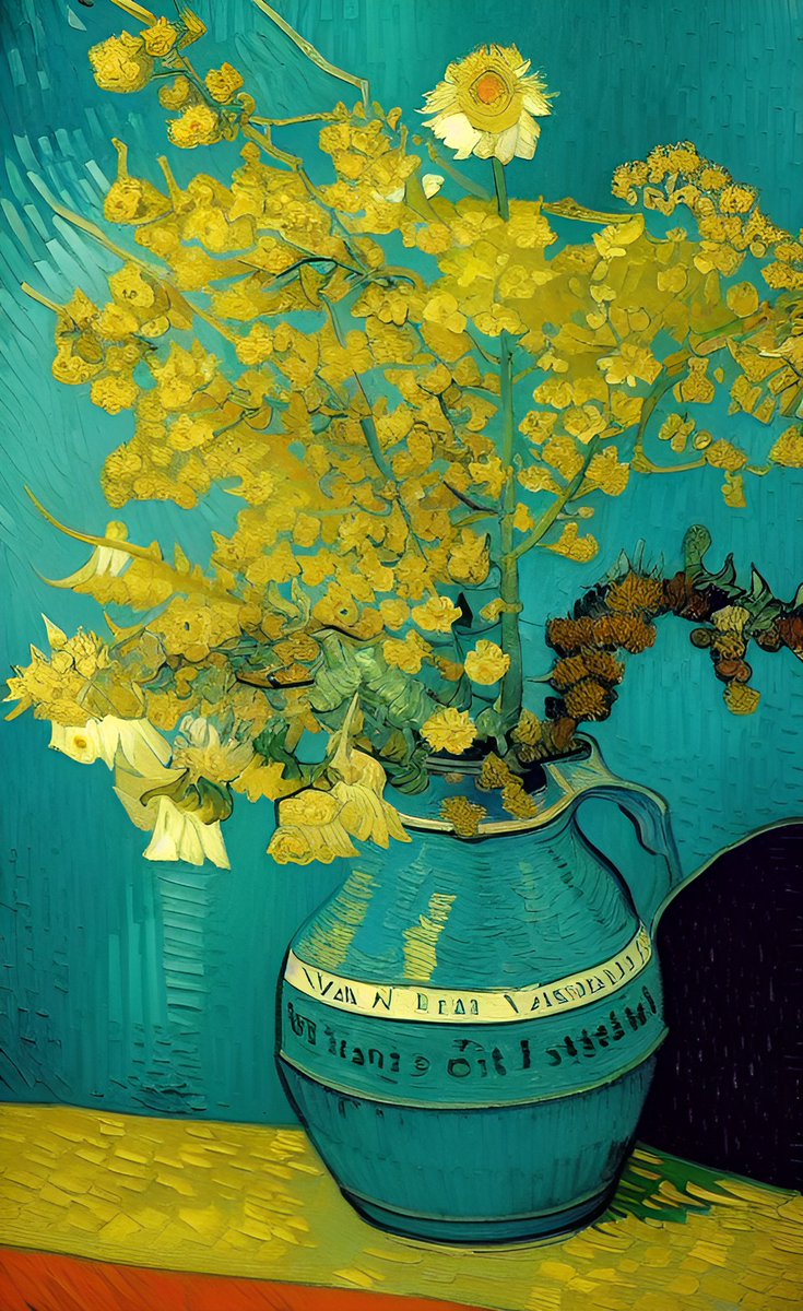 sacredhacker's tweet image. #neuronet #Vincent_Van_Gogh #paintings #нейросеть #Винсент_Ван_Гог #картины