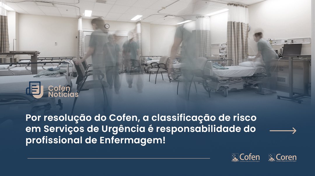 Cofen_oficial's tweet image. Confira a resolução completa em: bit.ly/3IQMeLA

#Cofen #Efermagem #ClassificaçãodeRisco #Urgência #Emergência