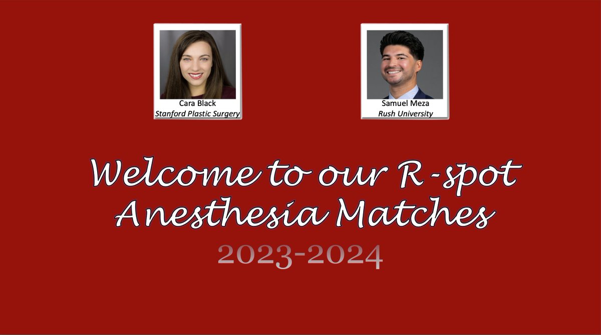 stanfordanes's tweet photo. Very excited to welcome our new residents to Stanford! Congratulations!!#Match2023 https://t.co/dxwSO6bvbi