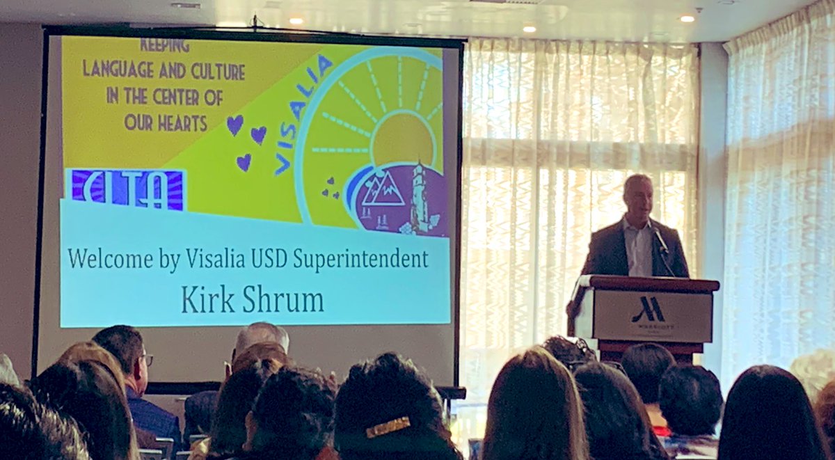 kclta1's tweet photo. Plenary Session is going on now at the #CLTA23 conference. Great report on world language students excelling in the Central Valley. https://t.co/n7aUQbpitQ