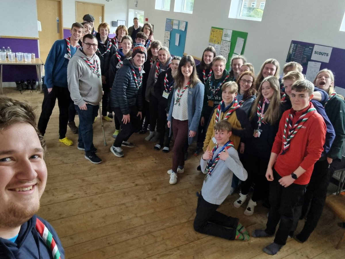 It was an absolute joy to visit one of the <a href="/WSJCymru/">WSJ Cymru</a> camps and give out the Welsh neckers to our young people.
<a href="/Kristofor_scout/">Kris</a> and <a href="/IestynNevatte/">Iestyn Nevatte</a> have an amazing team in place as they prepare for an adventure of a lifetime in South Korea.
#SkillsForLife