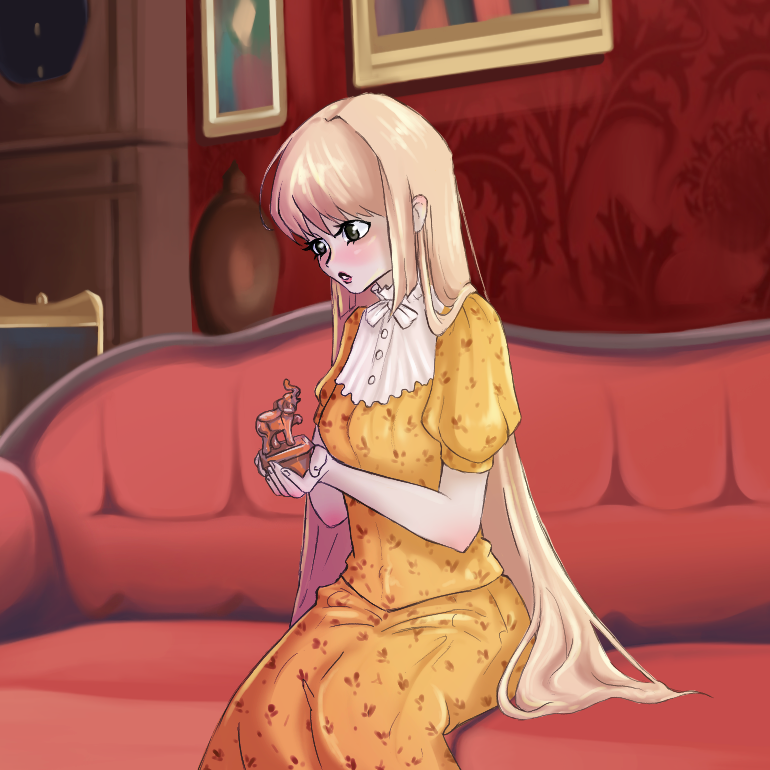 Hello!) We want to share the news about our game. Pink Plum is now drawing the characters for us. The style of drawing has changed, which, it seems to us, fits better with the backgrounds and will only benefit the game.

#gamedev #vndev #visualnovel #indiedev #indiegames