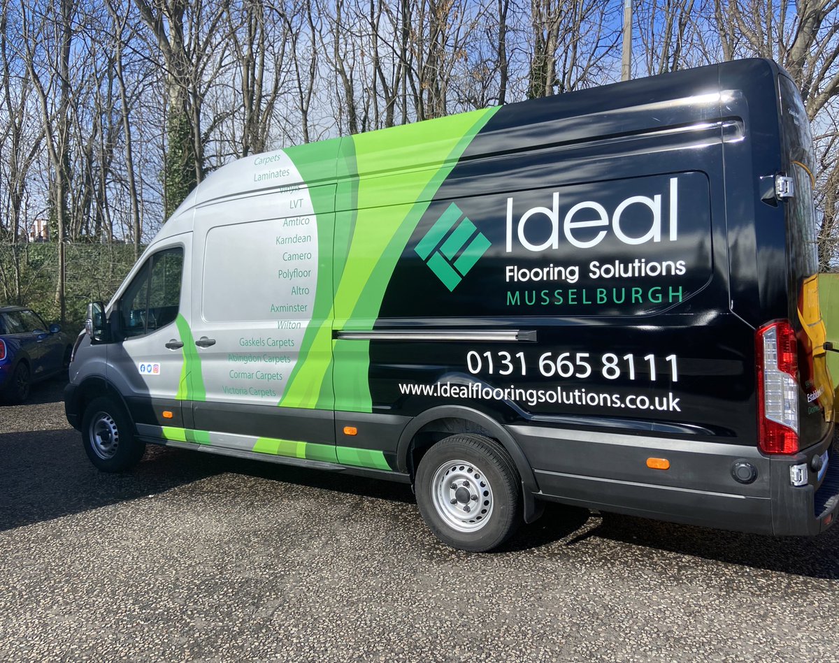 ApexSigns's tweet image. Another van for Ideal Flooring Solutions Musselburgh 

Move your business to the next level with effective vehicle graphics from Apex Signs Scotland. 

#signs #edinburgh #graphics #vinylwrapping #teamwork #flooring #vinyl