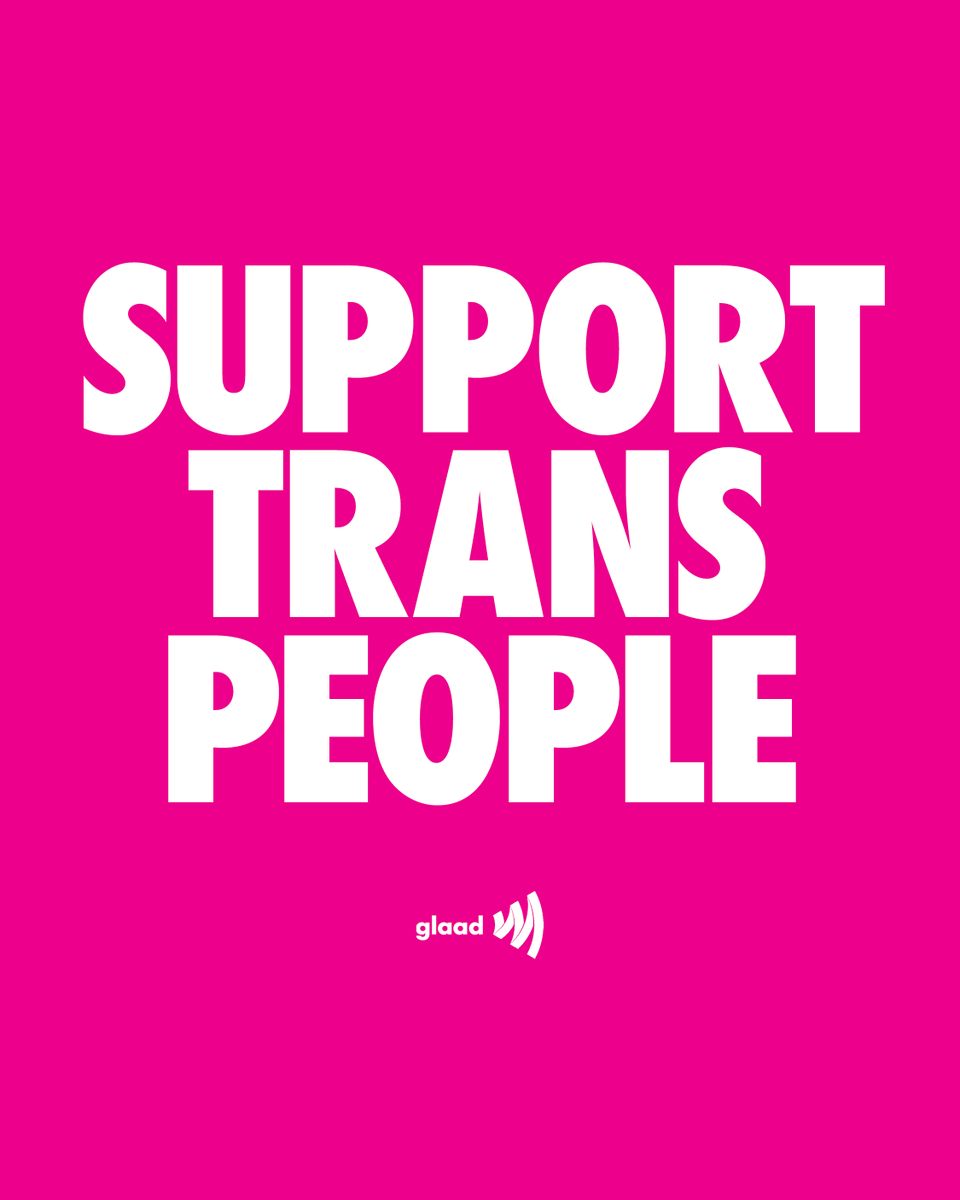 SUPPORT TRANS PEOPLE. 🏳️‍⚧️