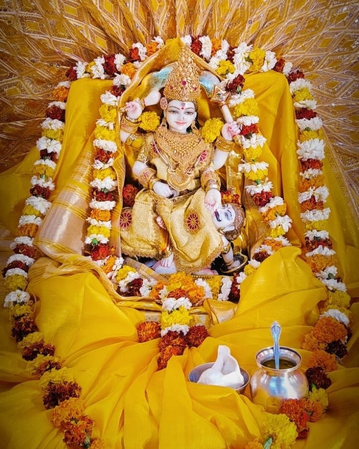मां बगलामुखी की उपासना करने से सभी तरह की परेशानियों से मुक्ति मिल जाती है और शत्रुओं का नाश होता है।