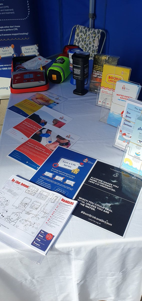 SaveaLifeShrops's tweet photo. All ready for today's Love Telford event at Southwater 12-4pm,  @RLSSUK https://t.co/B8W26Wq6dJ