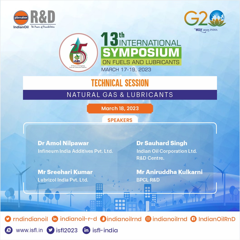 RndIndianoil's tweet photo. #ISFL2023 #NetZero #IndianOilRnD #Innovation  #fuels #lubes https://t.co/oo7MjDXxqd