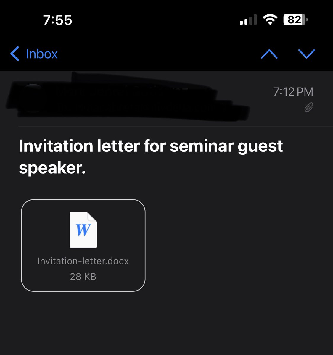 Speaking of email etiquette, maglagay naman po tayo ng message sa body ng email kung mangiimbita po tayo speaker. 🥲