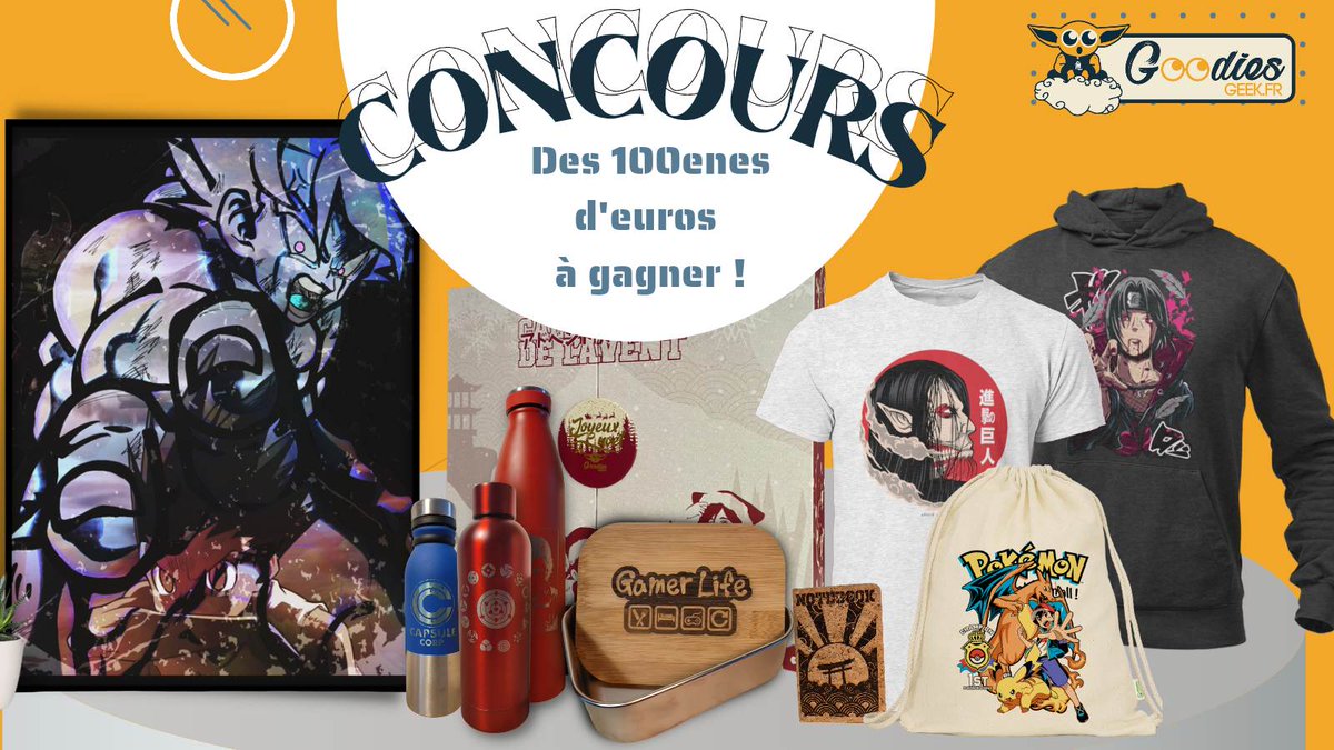 Hello tout le monde ! 👋

🎁Grand #jeuconcours pour la refonte du site ! Des 100ene d'euros de cadeaux à gagner ! 

✅ Abonne toi
✅ Like
✅️ Retweet

Toutes les infos du jeu concours ici : vu.fr/SwjT