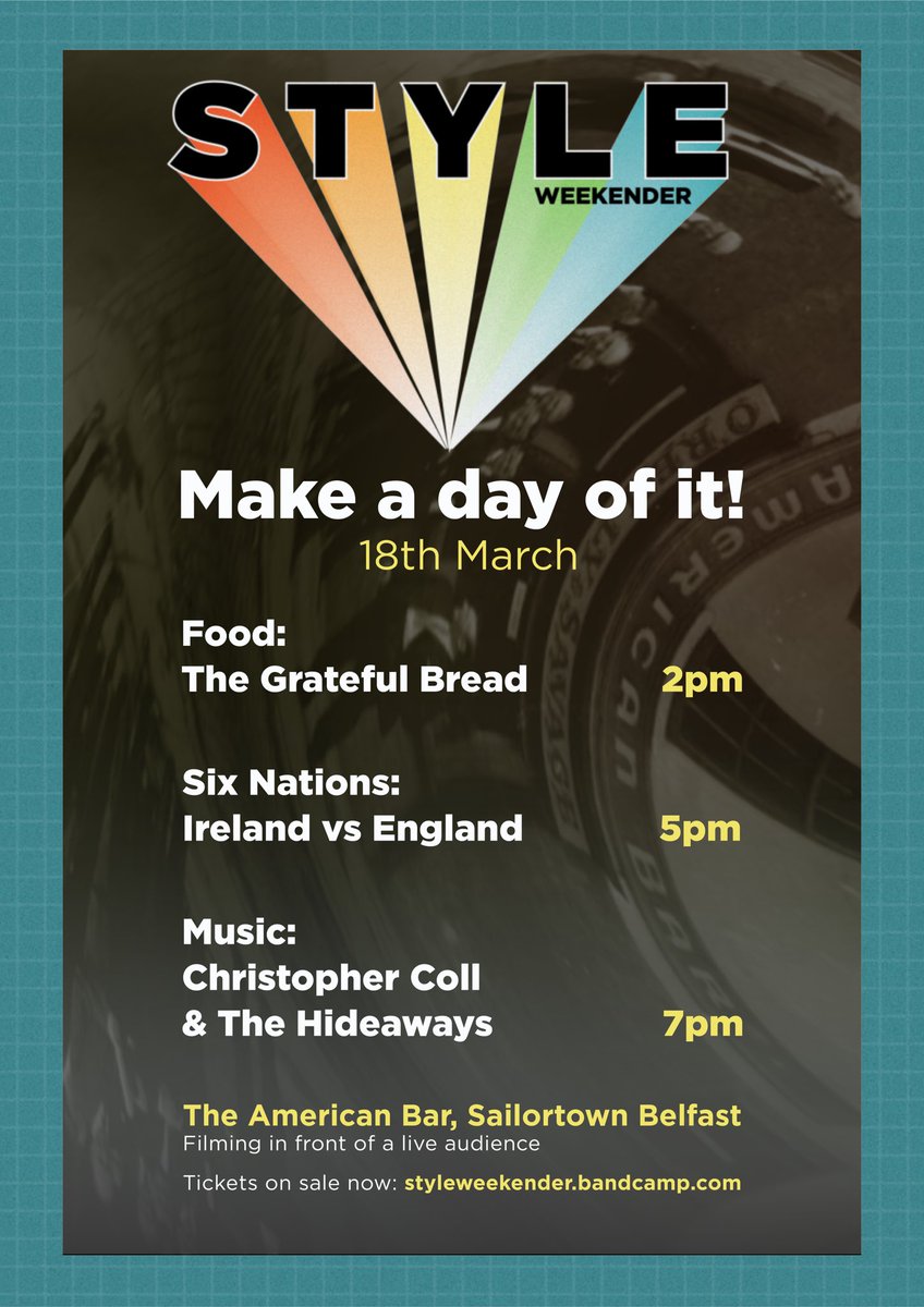Rugby kicks off 12:30 with Sco v Ita, Fra v Wal 2:45 and then the big one, Ireland v England to confirm the Irish Grand Slam is 4:45pm kick off. We've food 2-10pm, Villiers &amp; The Villains is *SOLD OUT* upstairs 2pm, C Coll &amp; The Hideaways upstairs later! Trad 9pm 🦶🐍☘️🥪🏉🎸🍻🎻