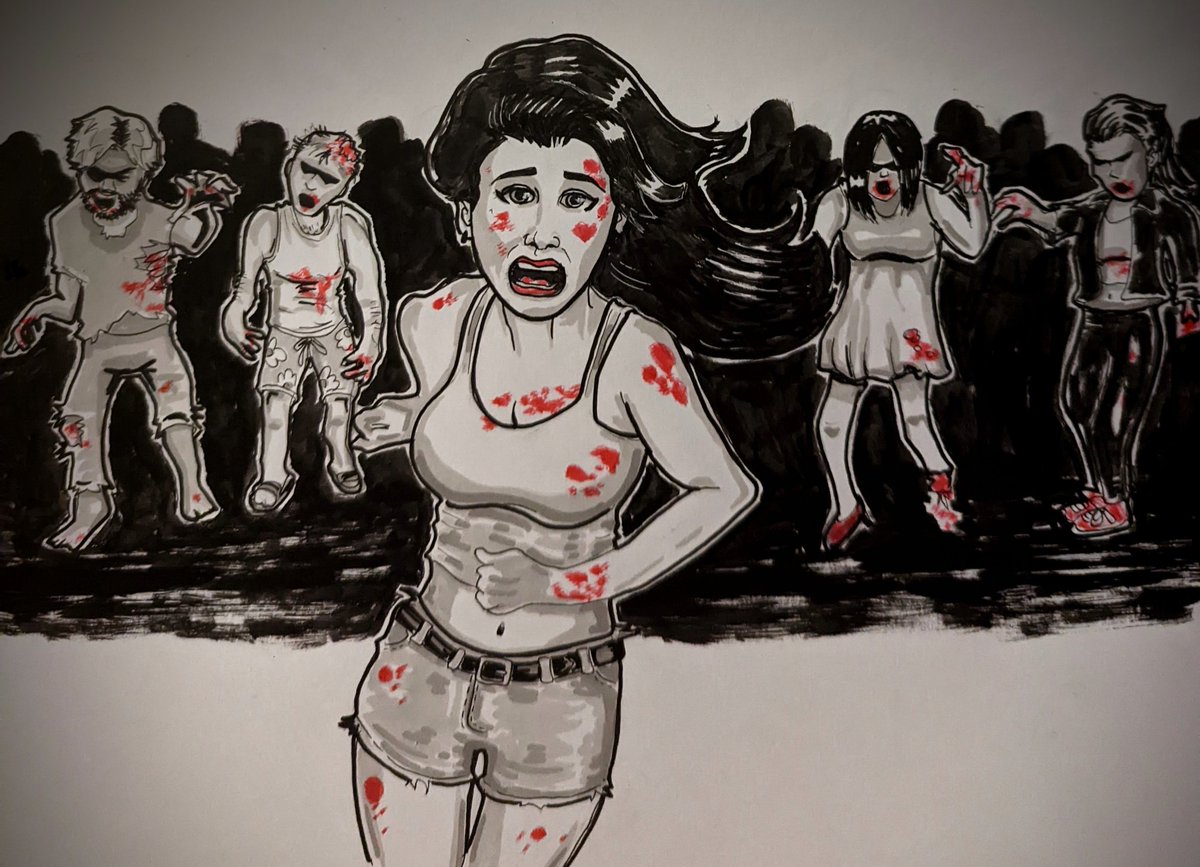 cjdART2's tweet photo. @ChrisDarwen2 Hi I'm Chris and I like to draw in ink and markers! Thanks for the share. https://t.co/4aqUpd1cLz