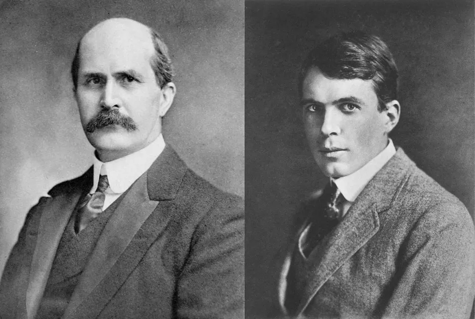 ale_vine's tweet photo. De tal palo, tal astilla.

Parejas de padres e hijos que han recibido un Premio #NobelDeFísica

Hilo🧶

🔸William Henry Bragg y su hijo, William Lawrence. Compartieron el #NobelDeFísica en 1915. Esa es la única vez que un padre y su hijo han compartido un Premio Nobel. https://t.co/IripYdtuQP