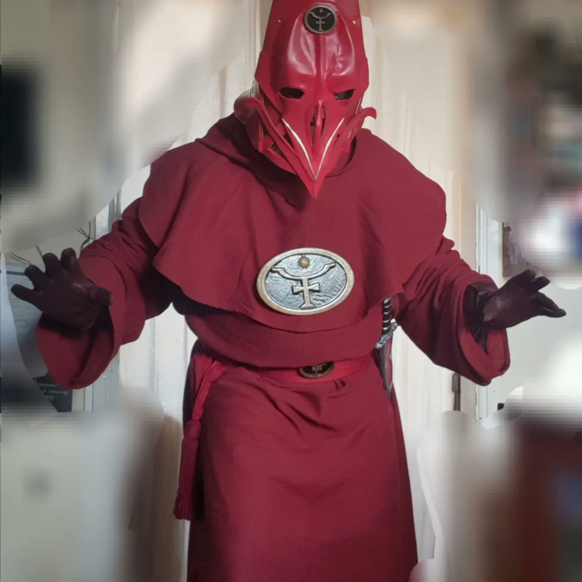Torquemada Grand Master of the Terminators of Termite 

#2000ad
#nemesisthewarlock
#torquemada 
#over50cosplay
#oldschoolcosplay
#2000adcosplay