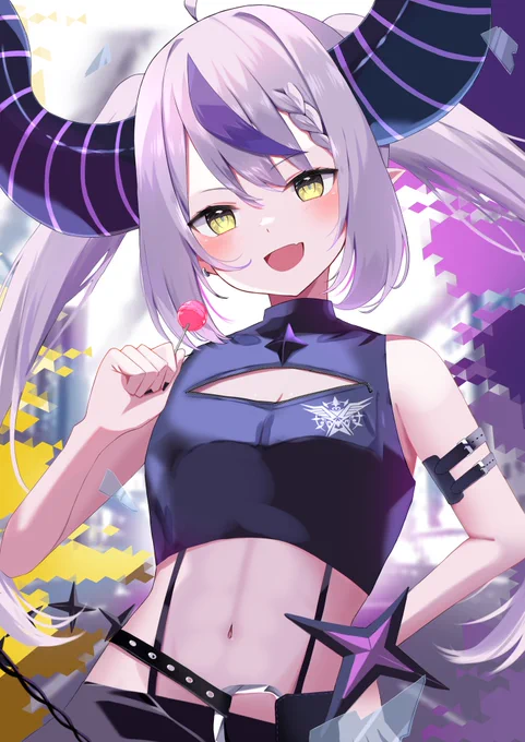 総帥ラプラス・ダークネス#laplus_artdesu #ホロライブ 