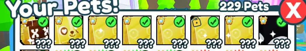 Pet Simulator X - 9x Huge Pet giveaway!

To enter:
1. Follow 
@RytonVyx
2. Like &amp; Retweet this post 
3. Comment your username

🎉Winner will be announced!
#PetSimulatorX #PetSimX #Giveaway #Roblox