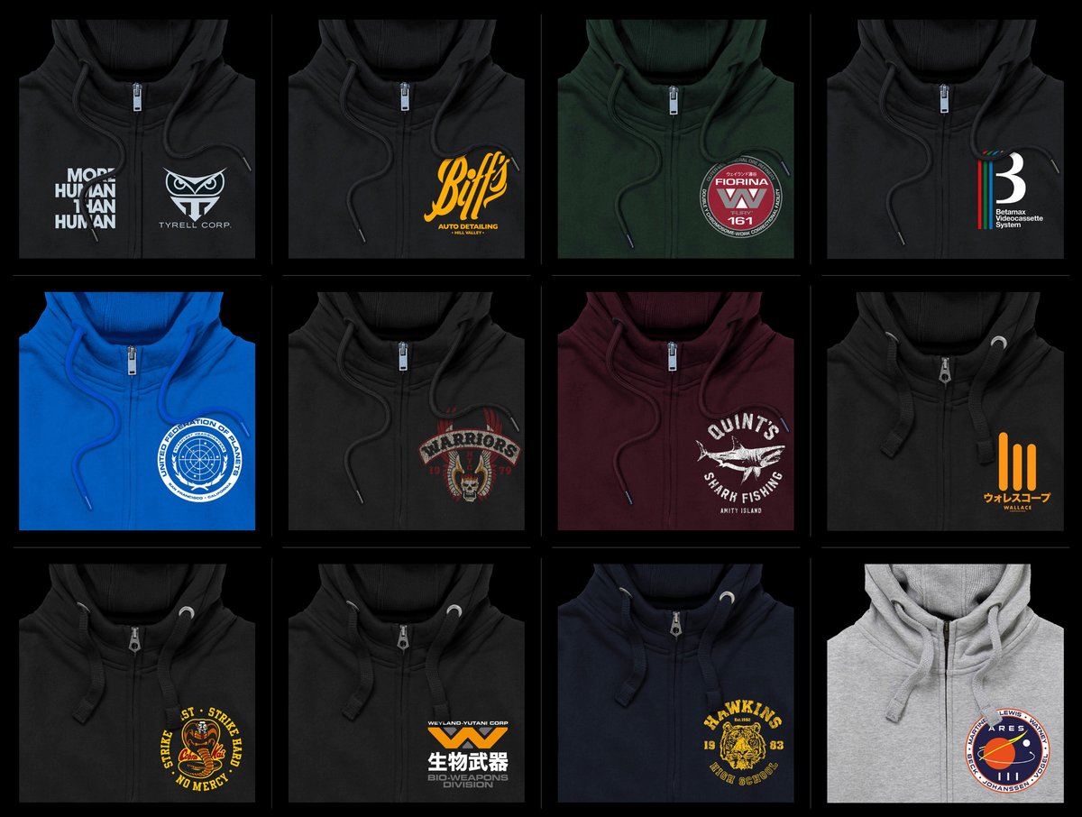 COMPETITION TIME! Win a film inspired zip-up hooded top from LastExitToNowhere.com To enter, RT and LIKE this post and tell us which top you would choose from this range > bit.ly/42oyosU The winner will be selected and announced on Monday (20.03.23) Good luck!