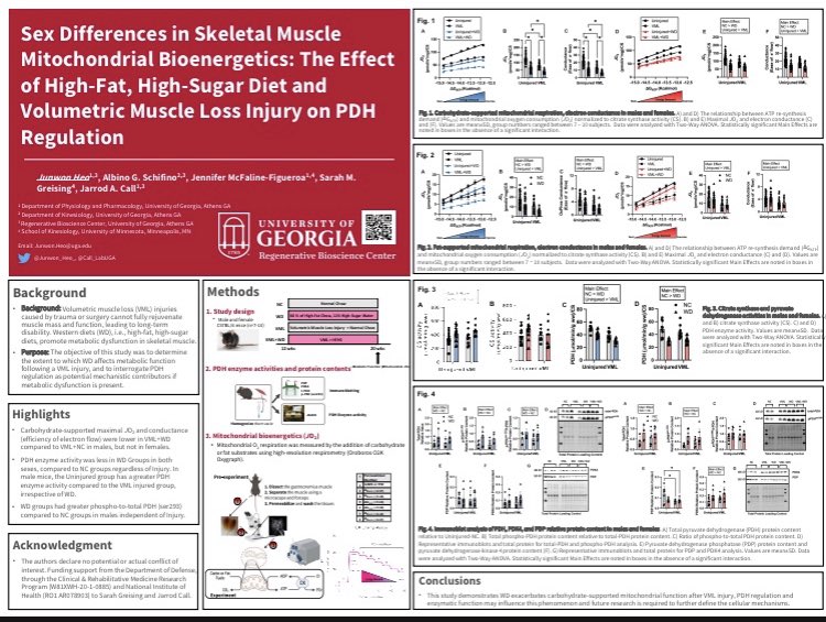 Junwon.Heo (@junwon_heo_) on Twitter photo I was honored and psyched to be able to share my current work at the Advances in Muscle Biology in Health and Diseases meeting #Myology2023 <a href="/MYOTWlTTER/">#myotwítter</a> @Call_LabUGA I was honored and psyched to be able to share my current work at the Advances in Muscle Biology in Health and Diseases meeting #Myology2023 <a href="/MYOTWlTTER/">#myotwítter</a> @Call_LabUGA