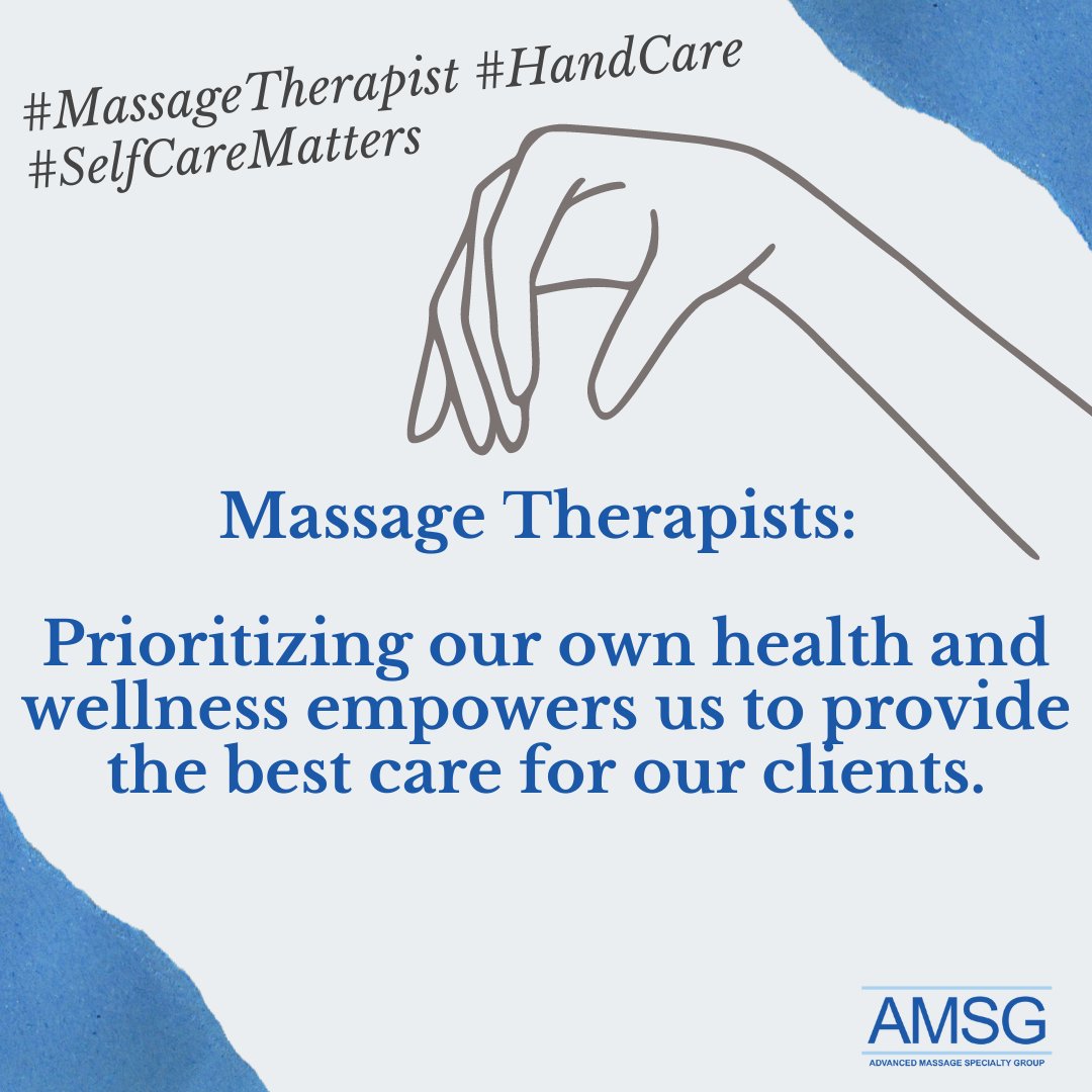 #amsgny #amsgnyCommunity #MassageTherapist #MassageTherapy #SelfcareIsFundamental #SelfCare #TakeCareofYourself #WellnessEmpowers