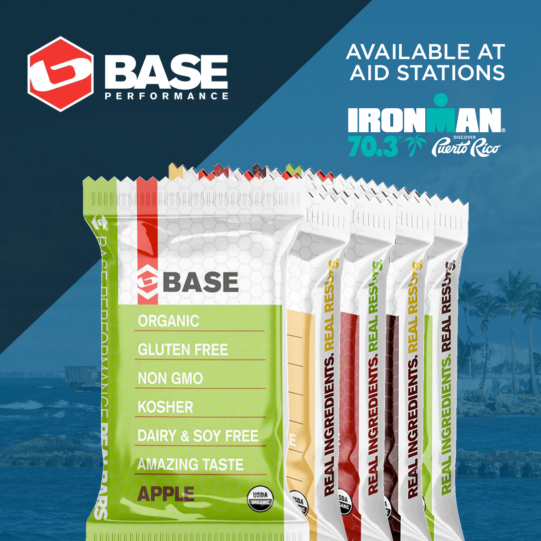 ironmanpr's tweet photo. Fuel up for the ultimate test of endurance at #IRONMAN703PuertoRico with @BasePerformance Bars and Gels! 🚴🏃‍♀️💪 Don't miss out, see you at the starting line tomorrow! 🏁 #IM703PuertoRico #BASEPerformance #sponsor #ad https://t.co/HKMTmDIjB1