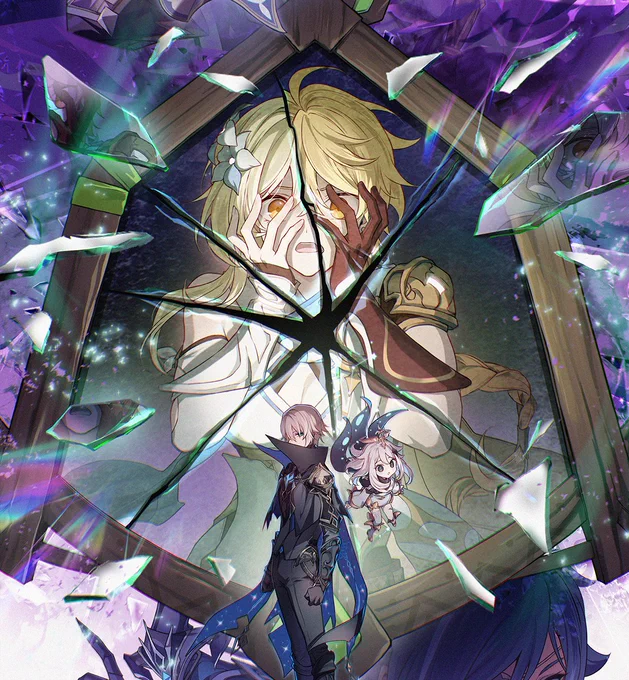 "We will be reunited. But not here, not now.""We will meet at this journey's end... Once the dust has settled."#WeWillBeReunited #原神  #GenshinImpact 
