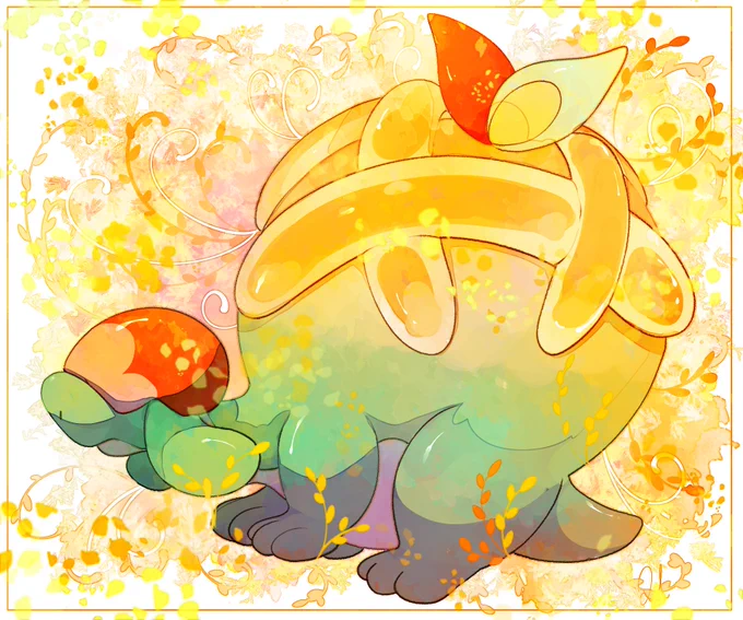 図鑑No.0842 タルップル #LKのポケモンずかん 