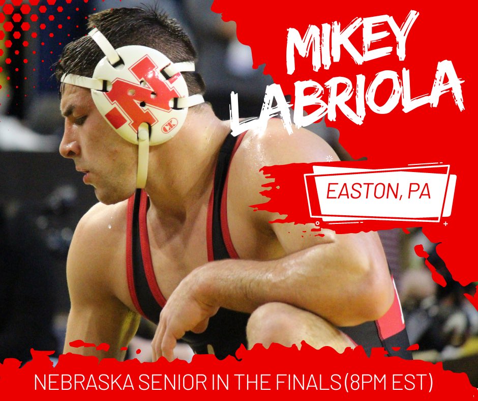 JesssBlogs's tweet photo. Positive vibes for @MikeyLabriola from @HuskerWrestling. You got this tonight💪🏼 #MikesSecretStuff #MikeyLabs https://t.co/kSGlkHSVAV