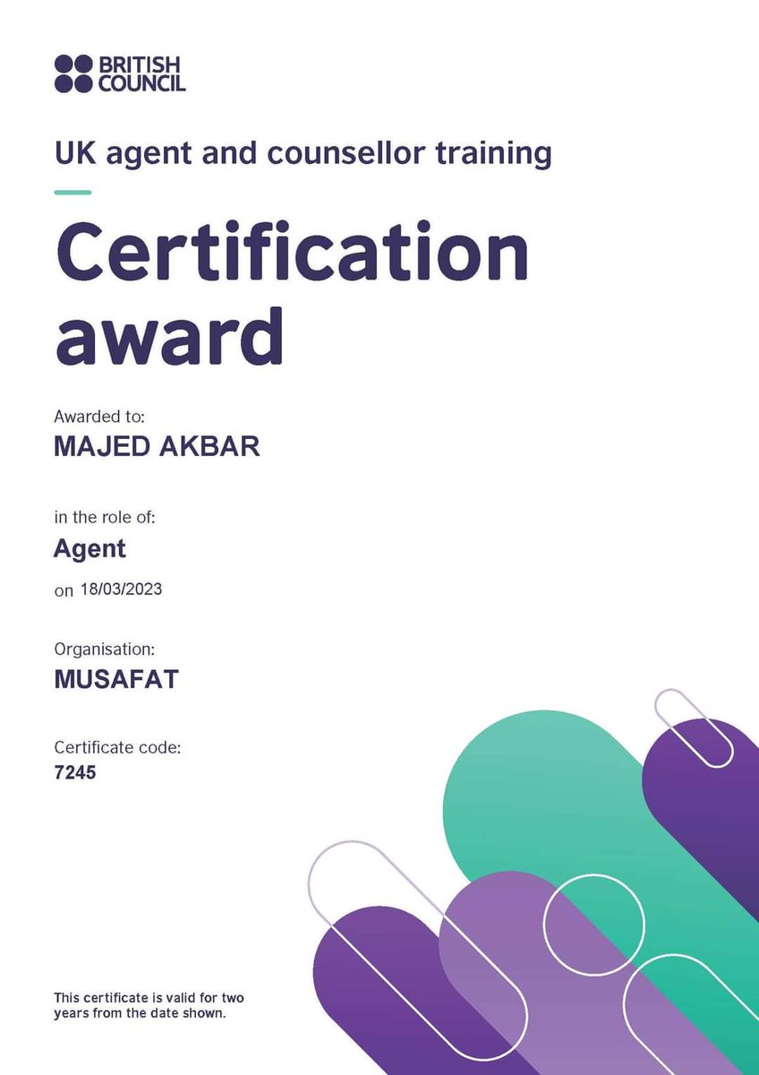 musafatlaw's tweet photo. Al Hamad U Lillah. Now we are British Council Trained Education Agent !
Thanks to British Council for this opportunity 👍
MUSAFAT.
Student Consultants
#UKeducation #BritishCouncil #certifiedagent #counsellortraining #highqualityeducation #educationadvice #studyintheUK. https://t.co/0MeM7cNplq