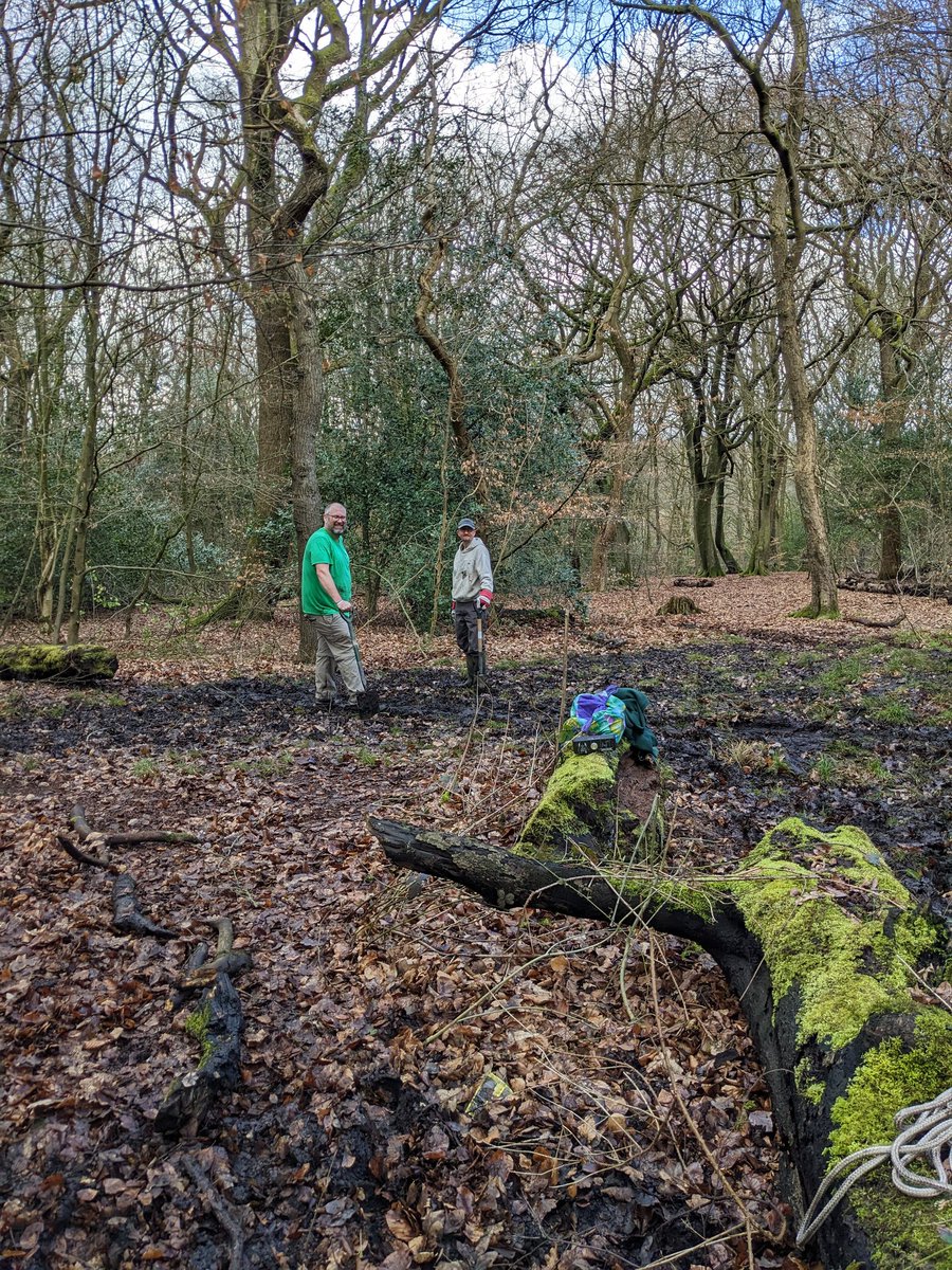 MCRDiscGolf's tweet photo. Volunteer day well underway #lilford #werkwerkwerkwerkwerk #volunteering #discgolf #bestclubintheuk #manchesterdiscgolf #mdgc https://t.co/qZYHbKeYNl