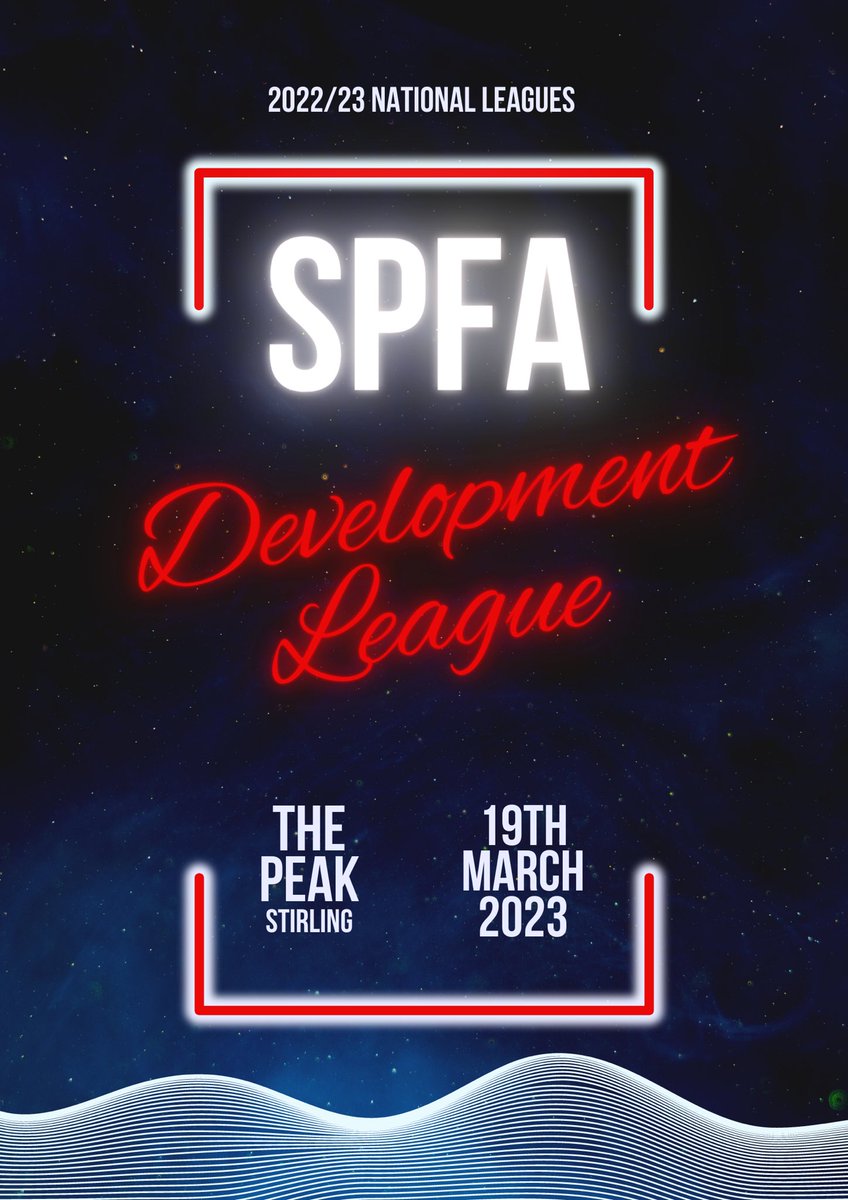 The_SPFA's tweet photo. We are back at @thepeakstirling tomorrow for the Development League.
Looking forward to seeing players from clubs up and down the country coming together and a debut appearance from @MFCTrust players β½οΈ
@ScottishPara
#TogetherDrivingFootballForward https://t.co/JW6h7CughO