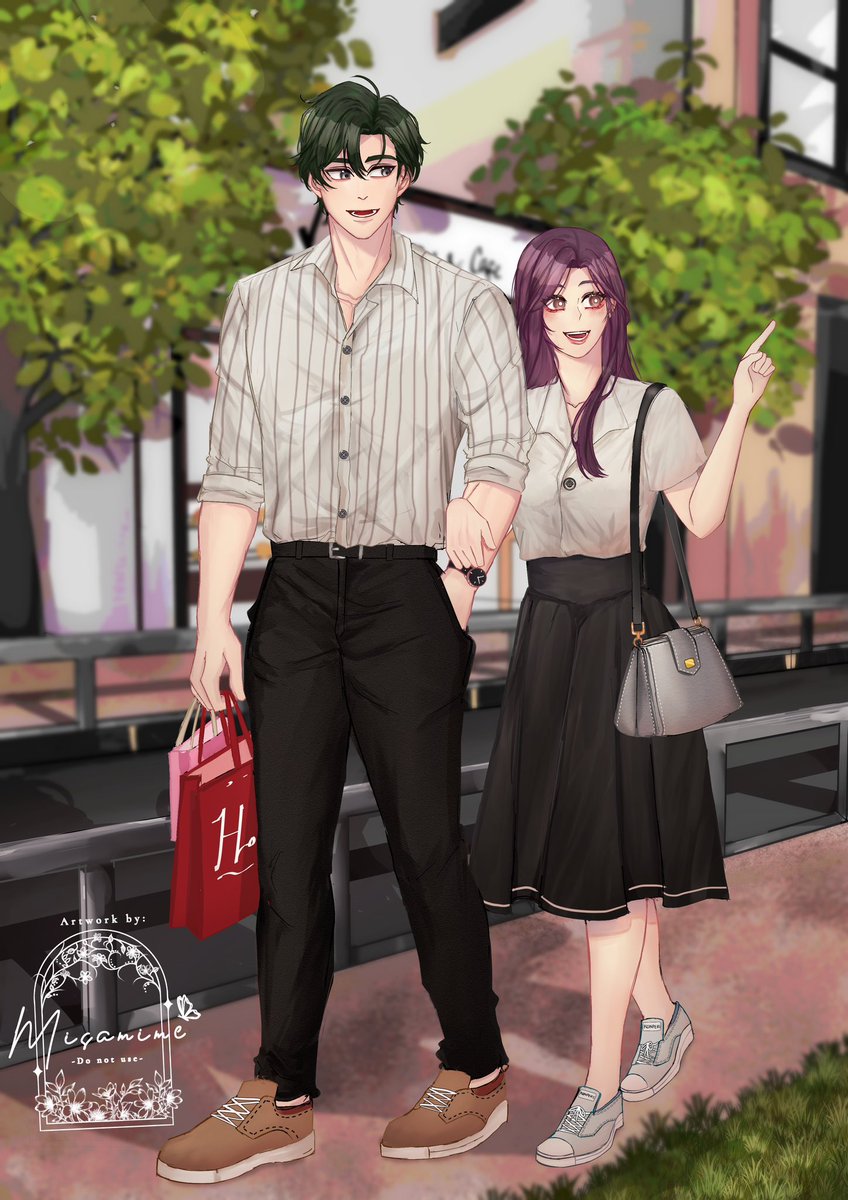 [OCTP: Jordan x Diana] 
Going on a date 
#misamime_oc #artindo #artidn #ocsbase