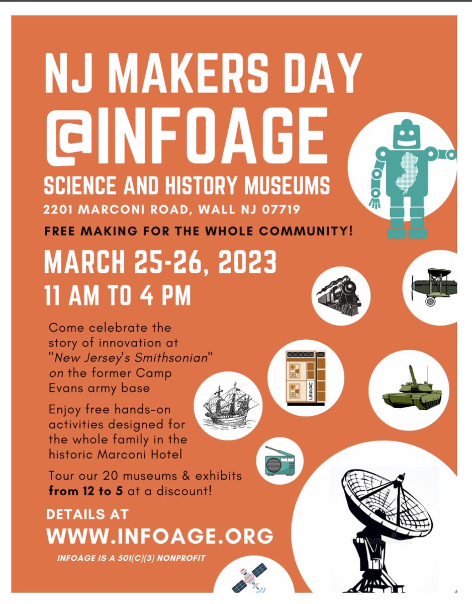 InfoAge Science & History Museums tweet media