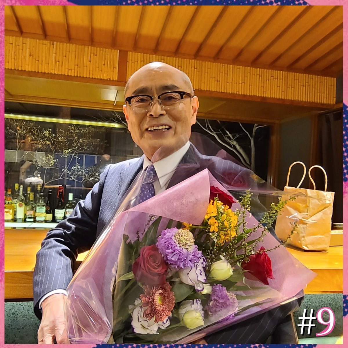getready_tbs's tweet image. 💐クランクアップ集～ゲスト編～💐

第1️⃣＆9️⃣話
羽場一郎役 #伊武雅刀 さん

ありがとうございました😊

1～3話＋最終回は #TVer で無料配信中📲
tver.jp/series/sr8npss…
#ゲットレディ