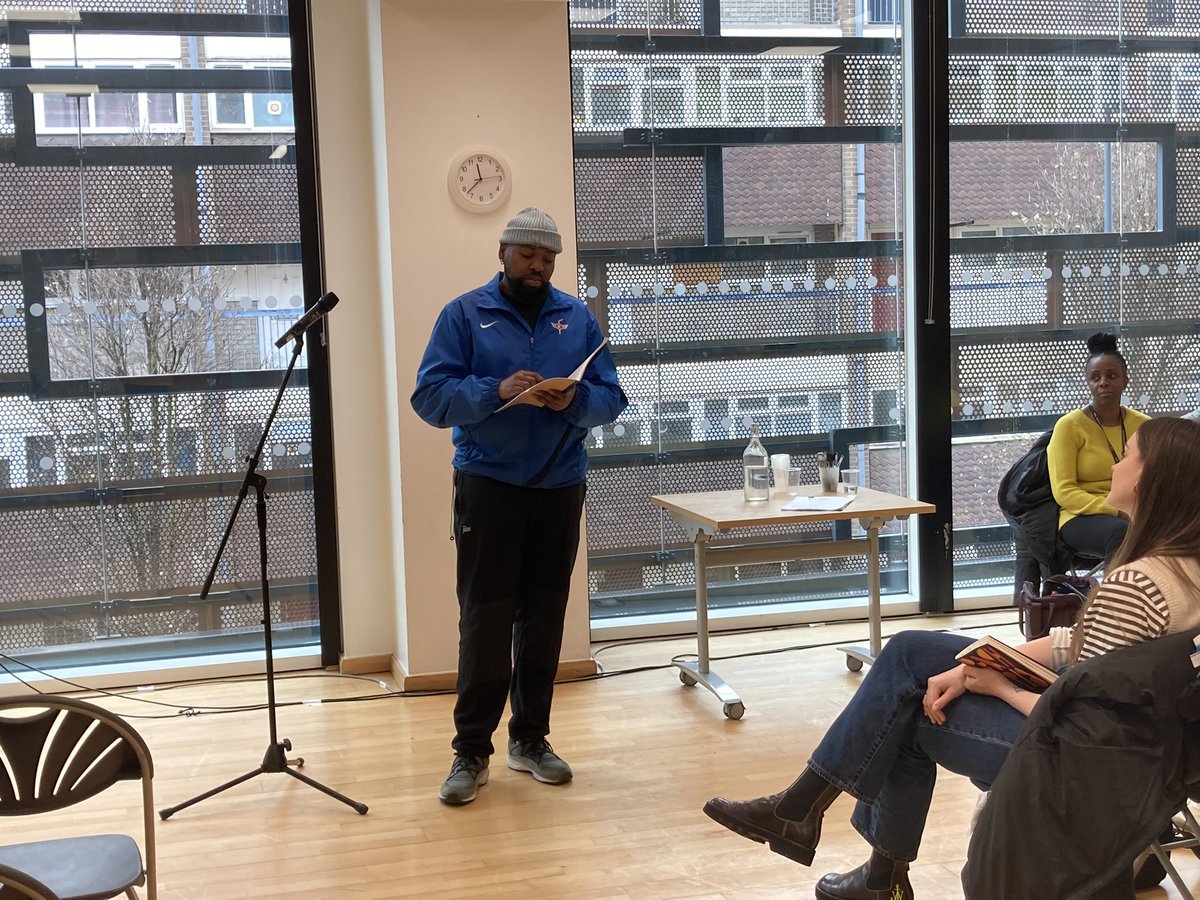 Fantastic poetry readings from <a href="/courtneyconrad_/">courtney conrad 🇯🇲 🇬🇧</a> Oakley Flanagan, @ceciliaknapp and Kareem Parkins-Brown #DeptfordLitFest <a href="/STWevents/">Spread the Word</a> at <a href="/DeptfordLounge/">Deptford Lounge</a>