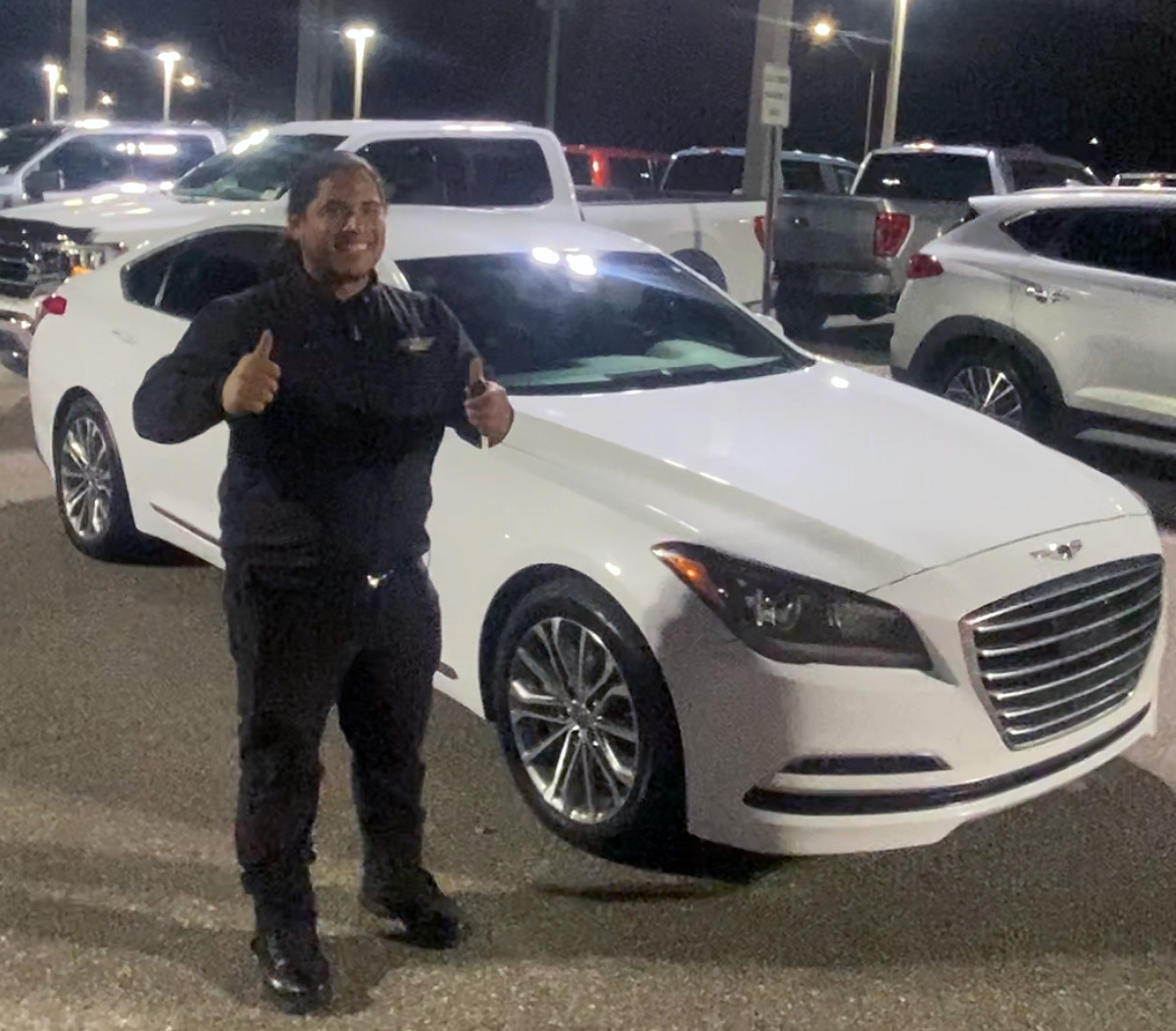 When you're buying a #LuxurySedan like the #GenesisG80, you expect #ExceptionalService and a #PositiveExpereince, that's why Dejuan Brown chose #LakelandAutomall for #TheBest selection, service and guest experience. #Congratulations Dejuan & #ThankYou - we're here for you! #G80