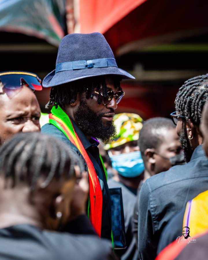 7SportsGhana's tweet photo. Scenes from the final funeral rites of the late Christian Atsu yesterday at the Forecourt of the State House, Accra.

Rest Well champ..You served well!. https://t.co/mMglLyjeyT