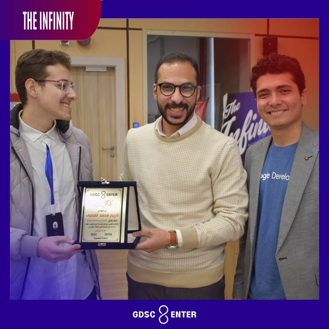enterteam03's tweet photo. ุณูุดู ุงูู DEVOPS ููู
ููุฏุณ Kareem ELkasaby ู
ู ูุนุงููุงุช ุงูููุช
THE Infinity โ
#AKWA_MIX
#THE_Infinity โ
#stay_tuned
#enter | #enter_team
#gdsc | #gdsc_mu https://t.co/fUtd6VP1WY