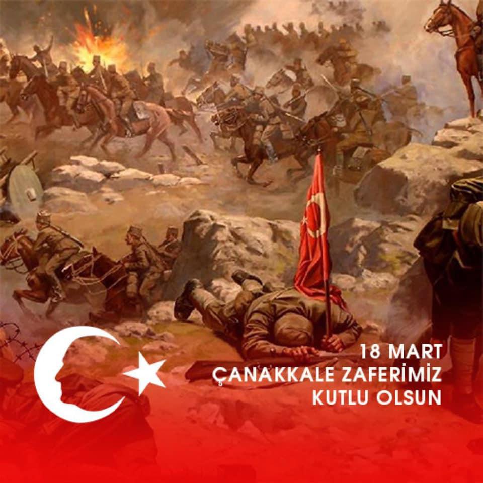 #Canakkalezaferi 
#CanakkaleGecilmez 
#canakkalesavasi 
Kim bu cennet vatanın uğruna olmaz ki feda? Şüheda fışkıracak, toprağı sıksan şüheda. Şehitlerimizi saygı ve minnetle anıyoruz.