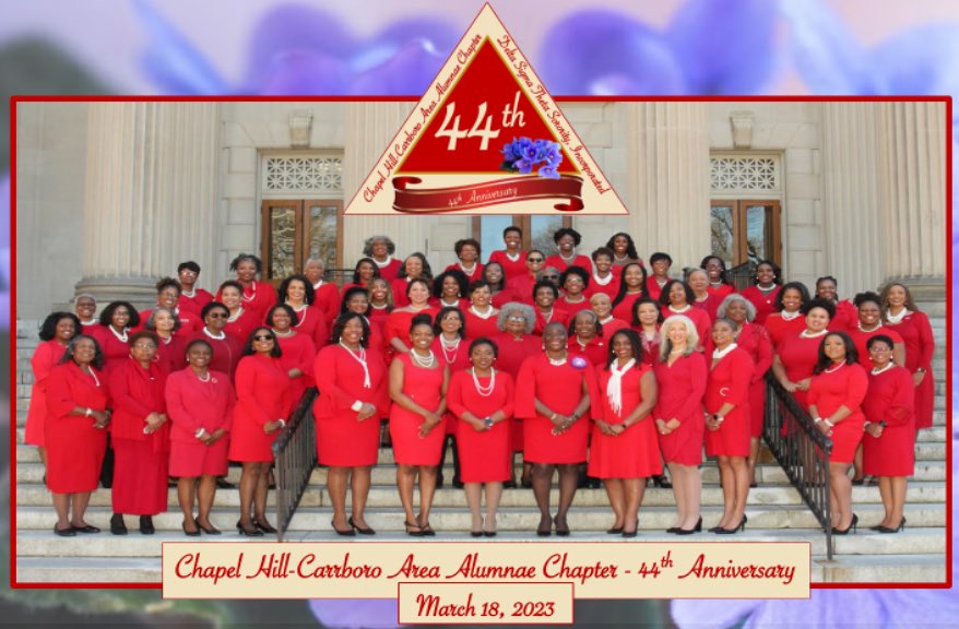 Happy 44th anniversary to us! Today, we honor our beautiful chapter founders and celebrate all of the women that have served in CHCAA over the years! We shall continue to live the legacy of excellence and dedication to sisterhood, scholarship, and service! #CHCAA #DST #44