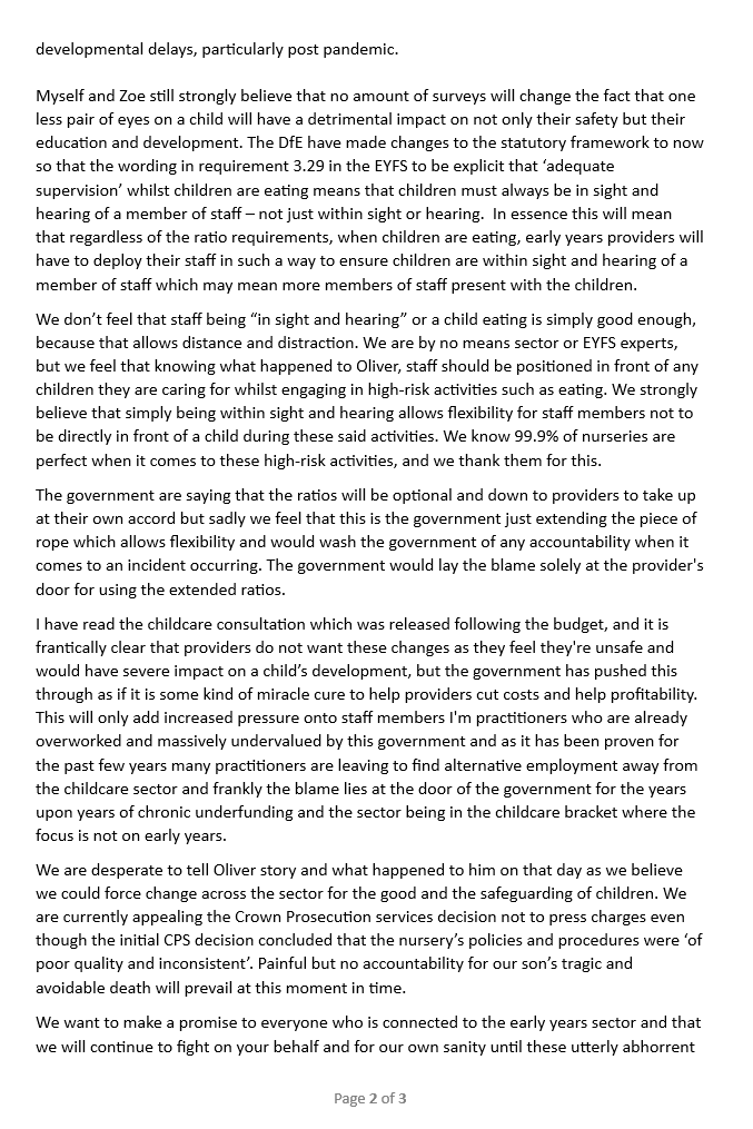 TOSFoundationUK's tweet photo. A short (too long for twitter) statement from us on our feelings of the ratio relaxation.

Can also be read in full here: https://t.co/i1IhmRDIH9 https://t.co/MPbS7OUvj7